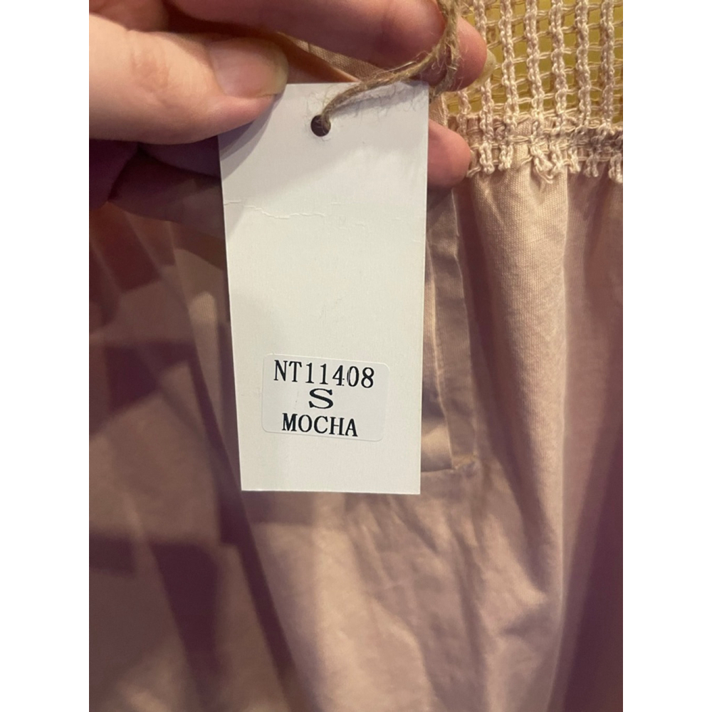 Women's New In Mocha Long Sleeve Tee S - Picture 6 of 7